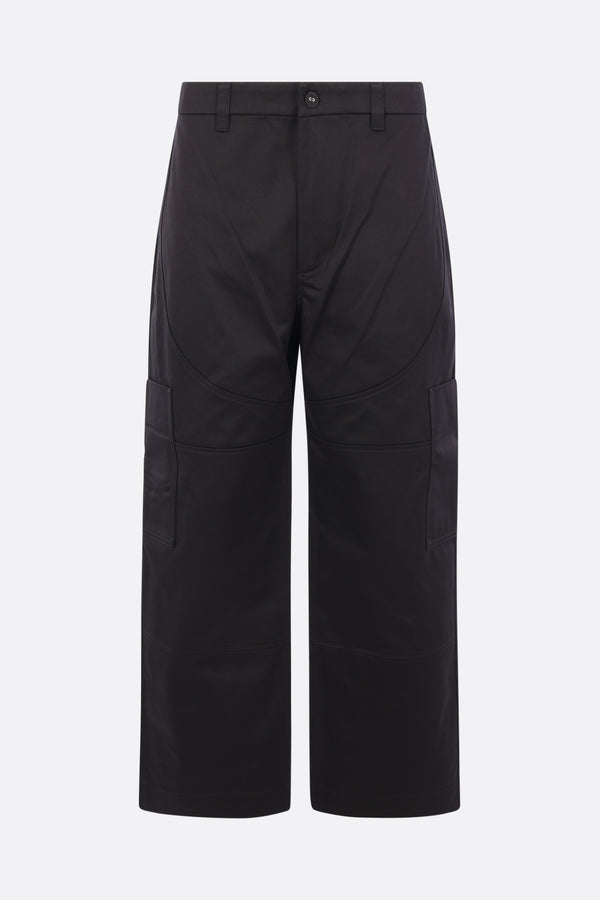 cargo trousers in twill