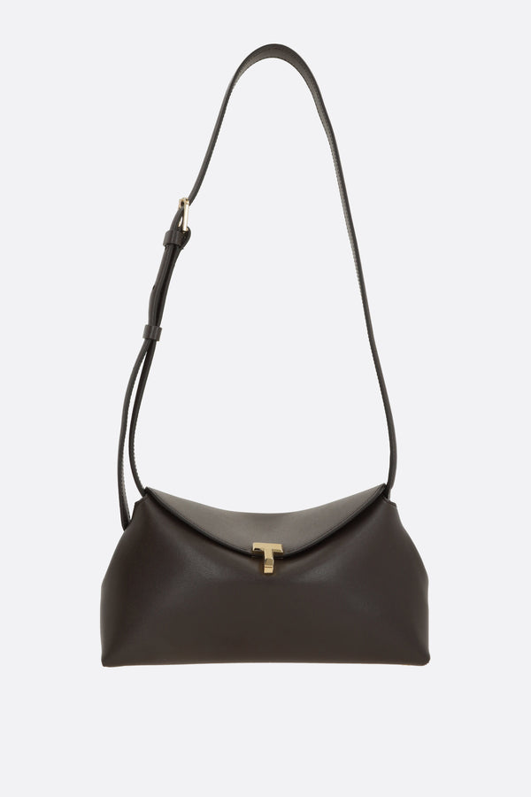 clutch T-Lock in pelle liscia