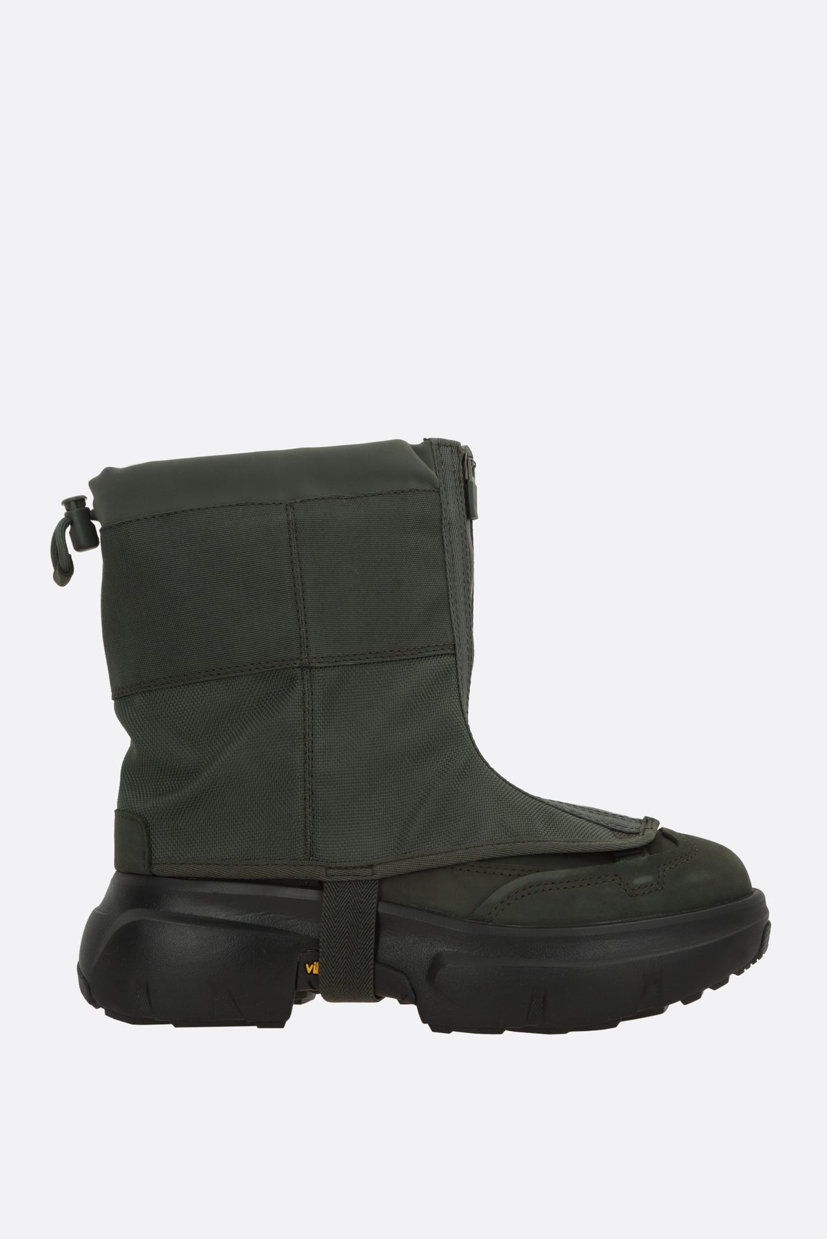 JLD Shroud ankle boots in nubuck and nylon