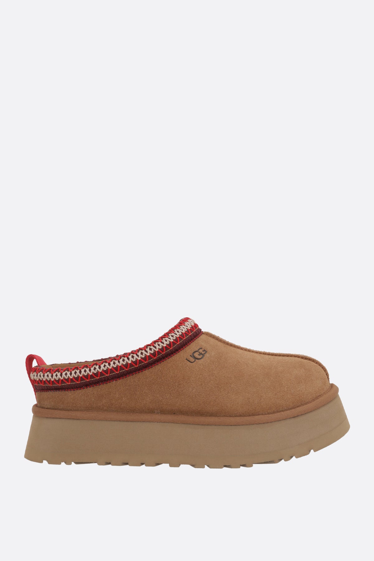Tazz II flatform slippers in suede