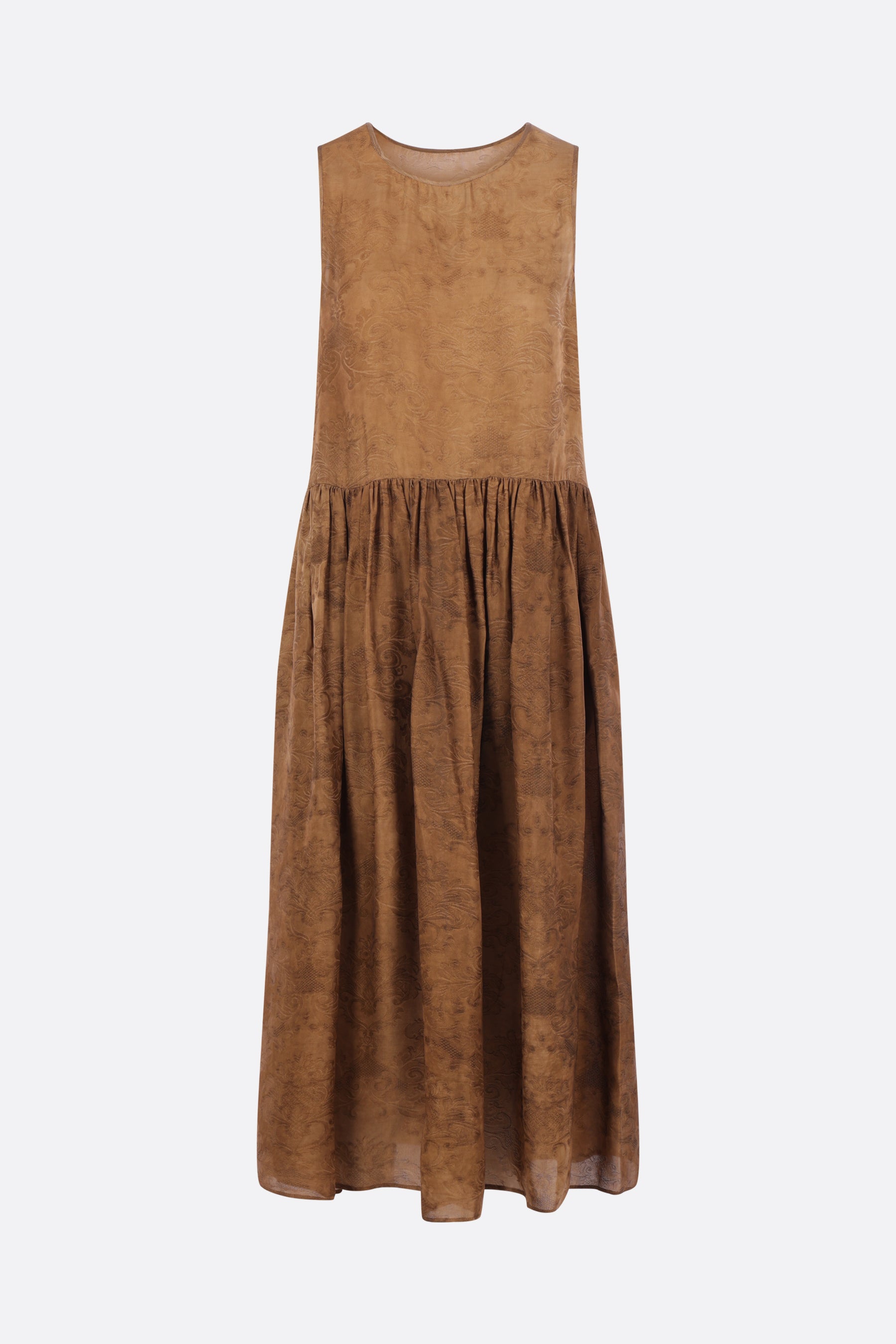 Ardal sleeveless dress in jacquard