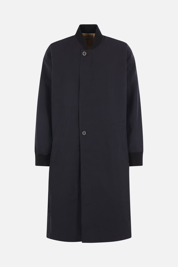 cappotto oversize Cane in tessuto tecnico