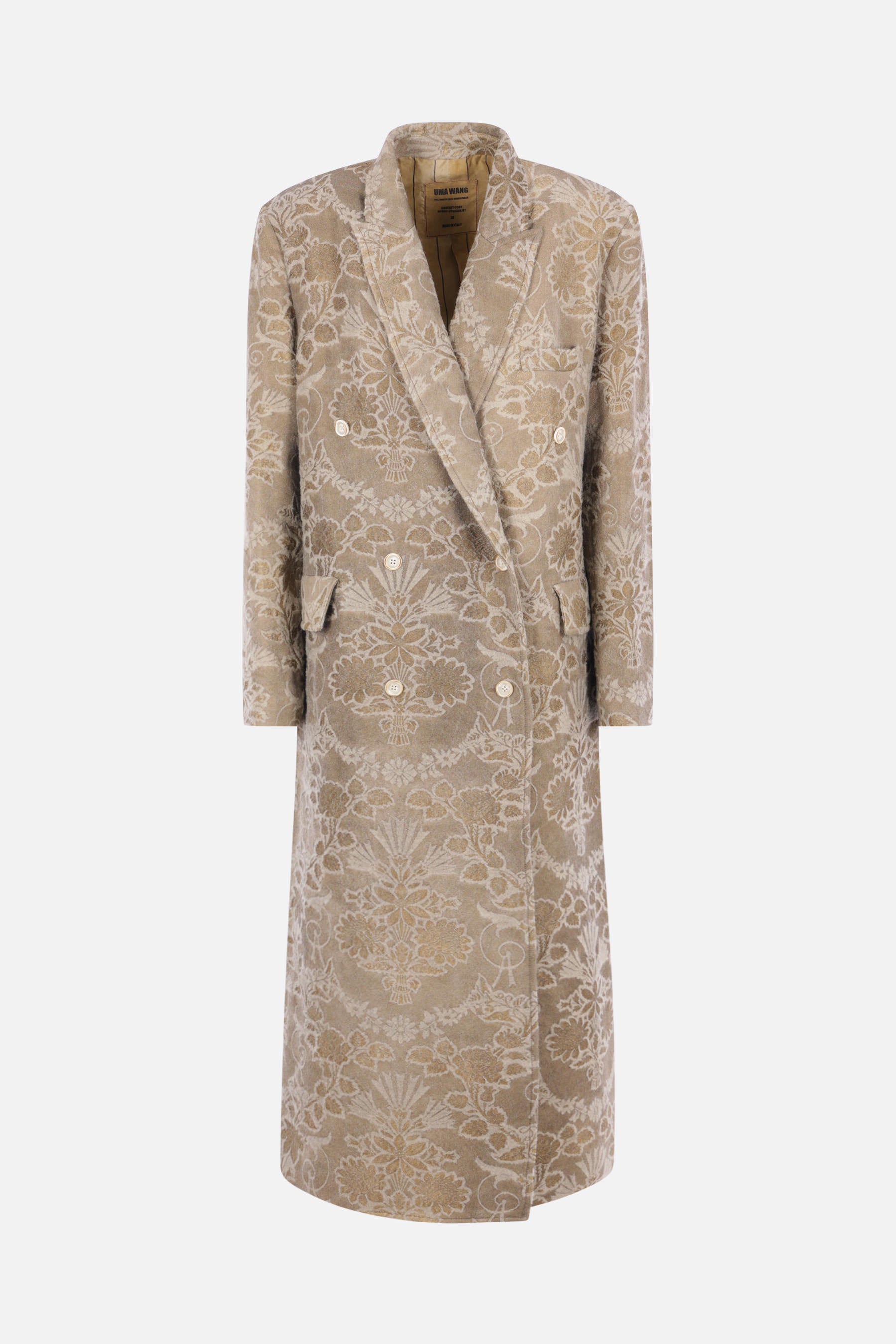Camelot coat in jacquard
