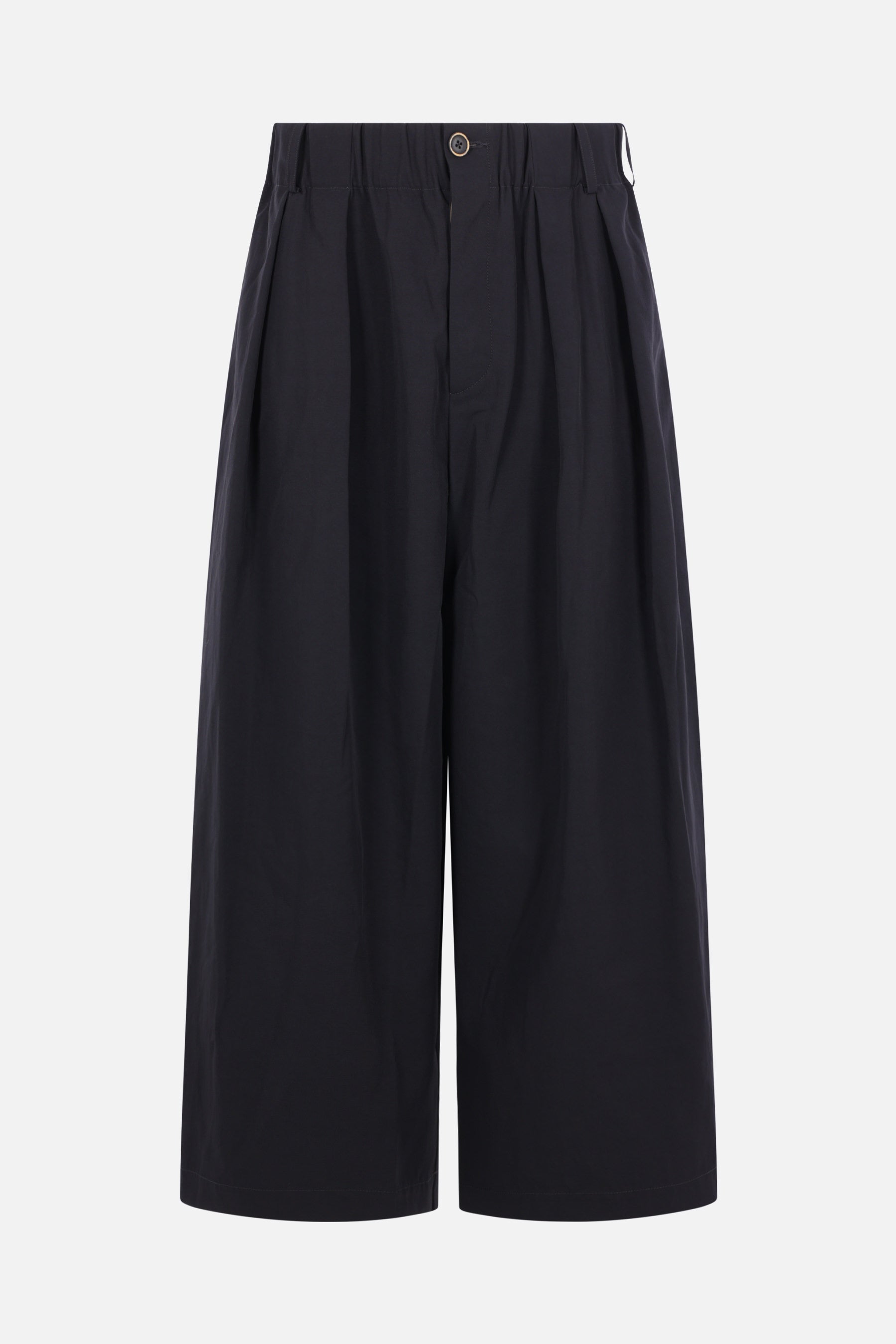 Poetic cropped trousers in technical fabric