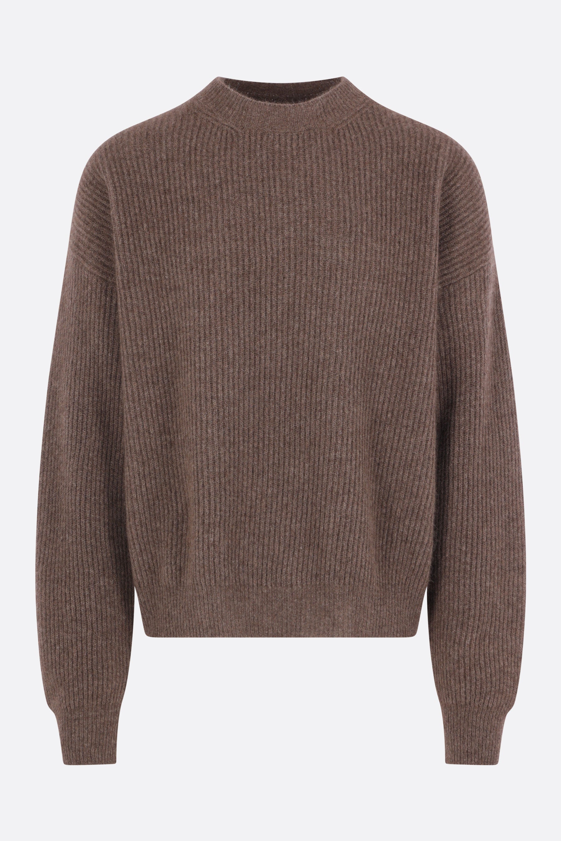 rib wool sweater