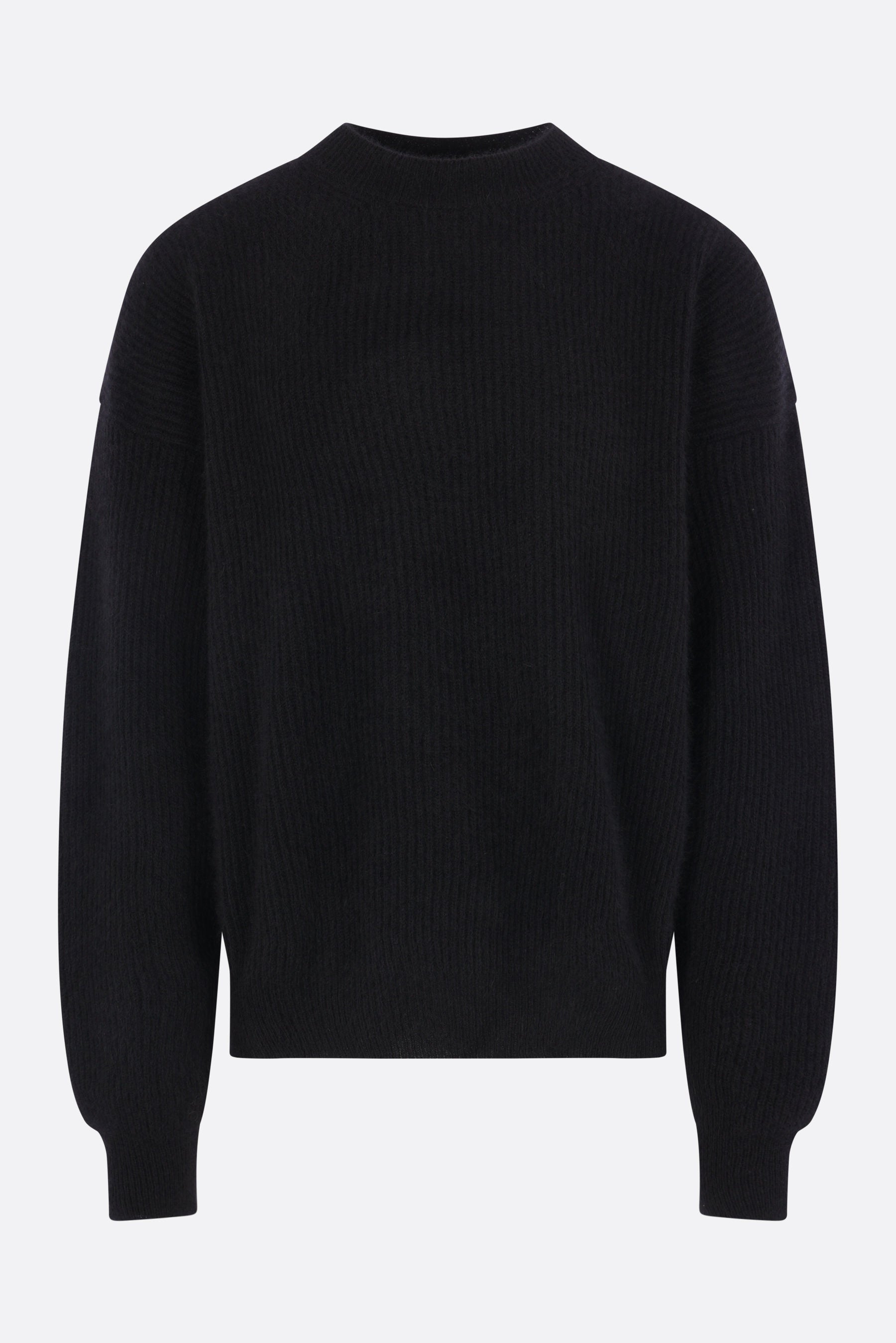 rib wool sweater