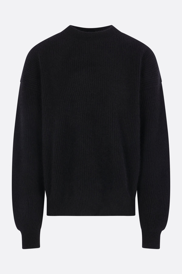 rib wool sweater
