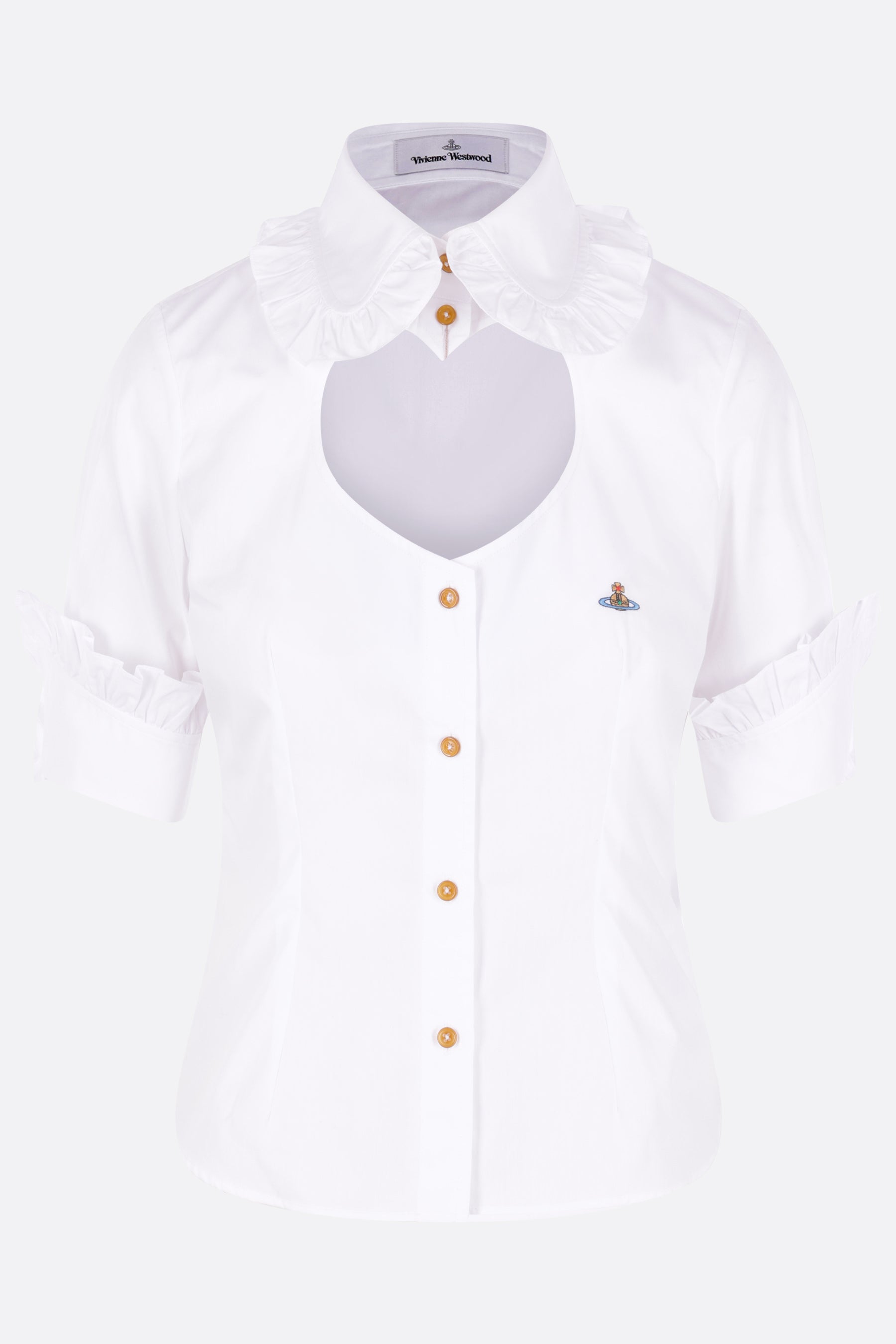 Toulouse Frill shirt in poplin