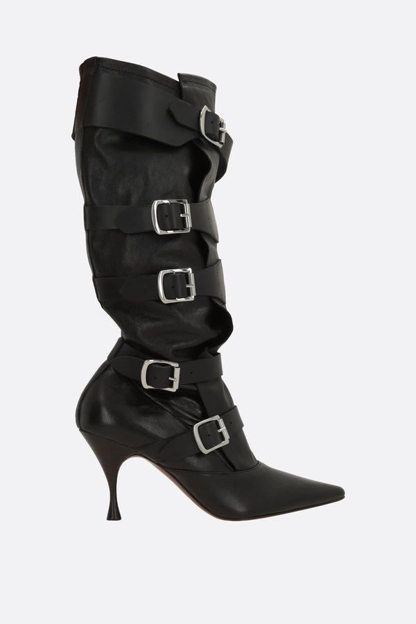 Treasure boots in leather