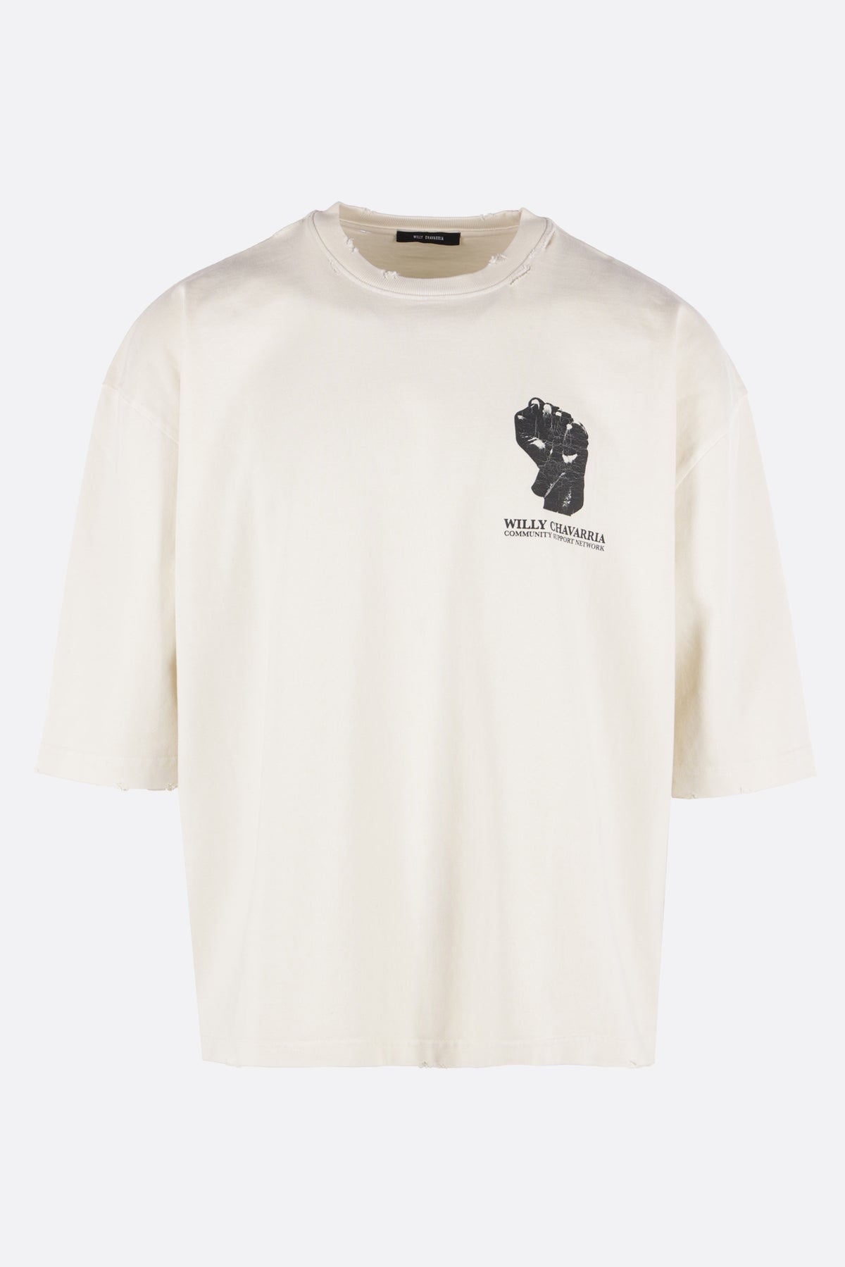 Resist, Persist, Exist Buffalo oversized t-shirt in cotton