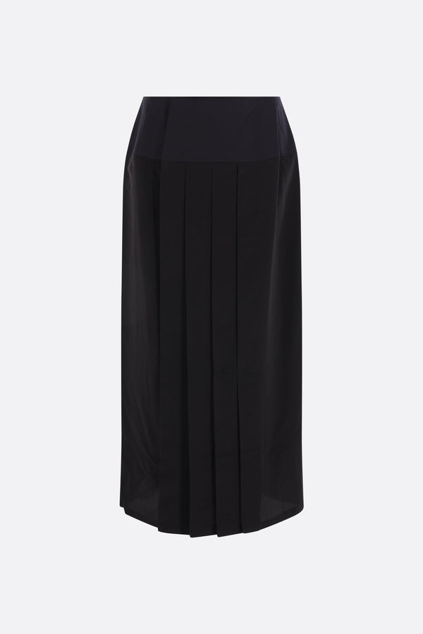 silk wrap skirt