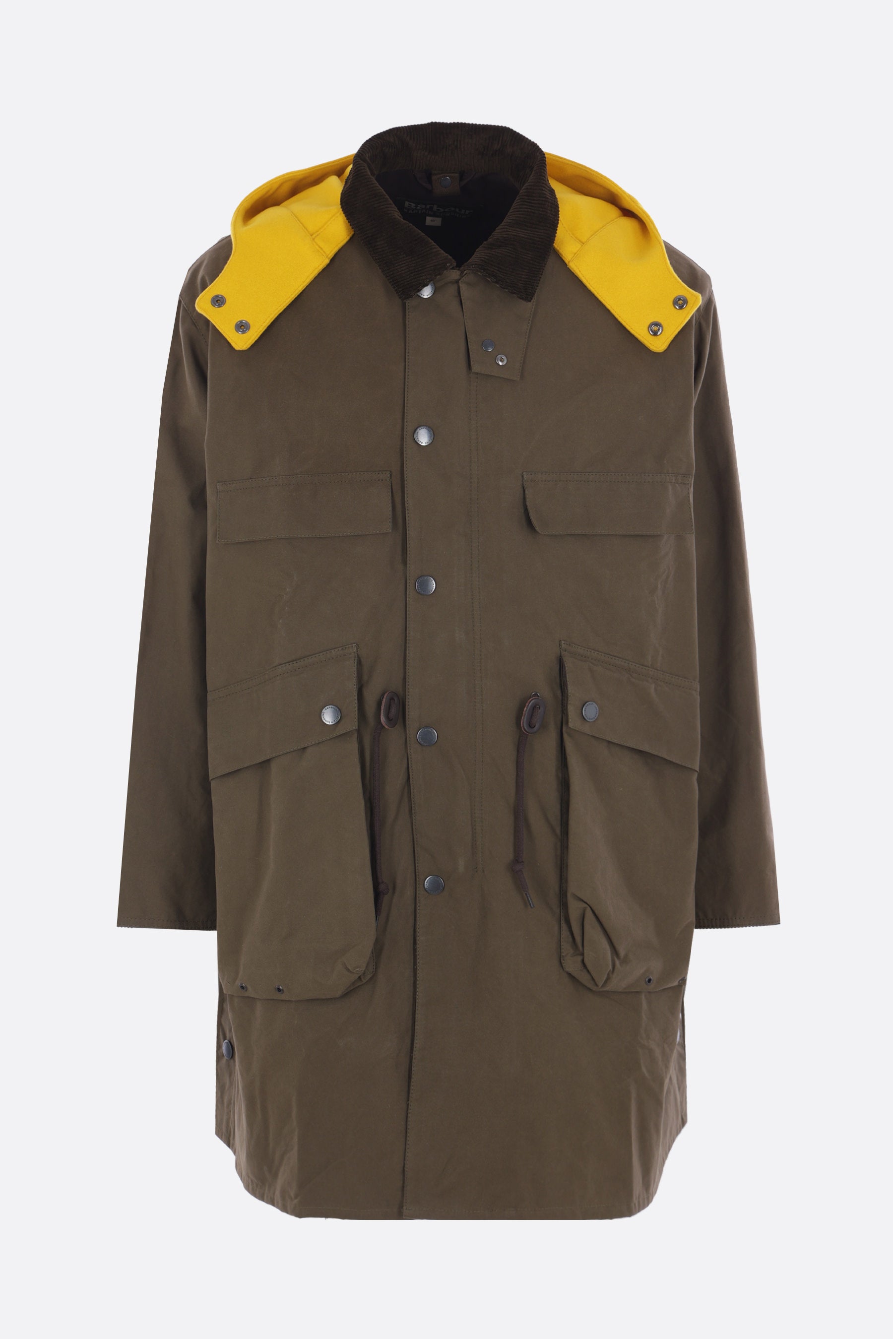 Bedale Barbour x Kaptain Sunshine oversized parka