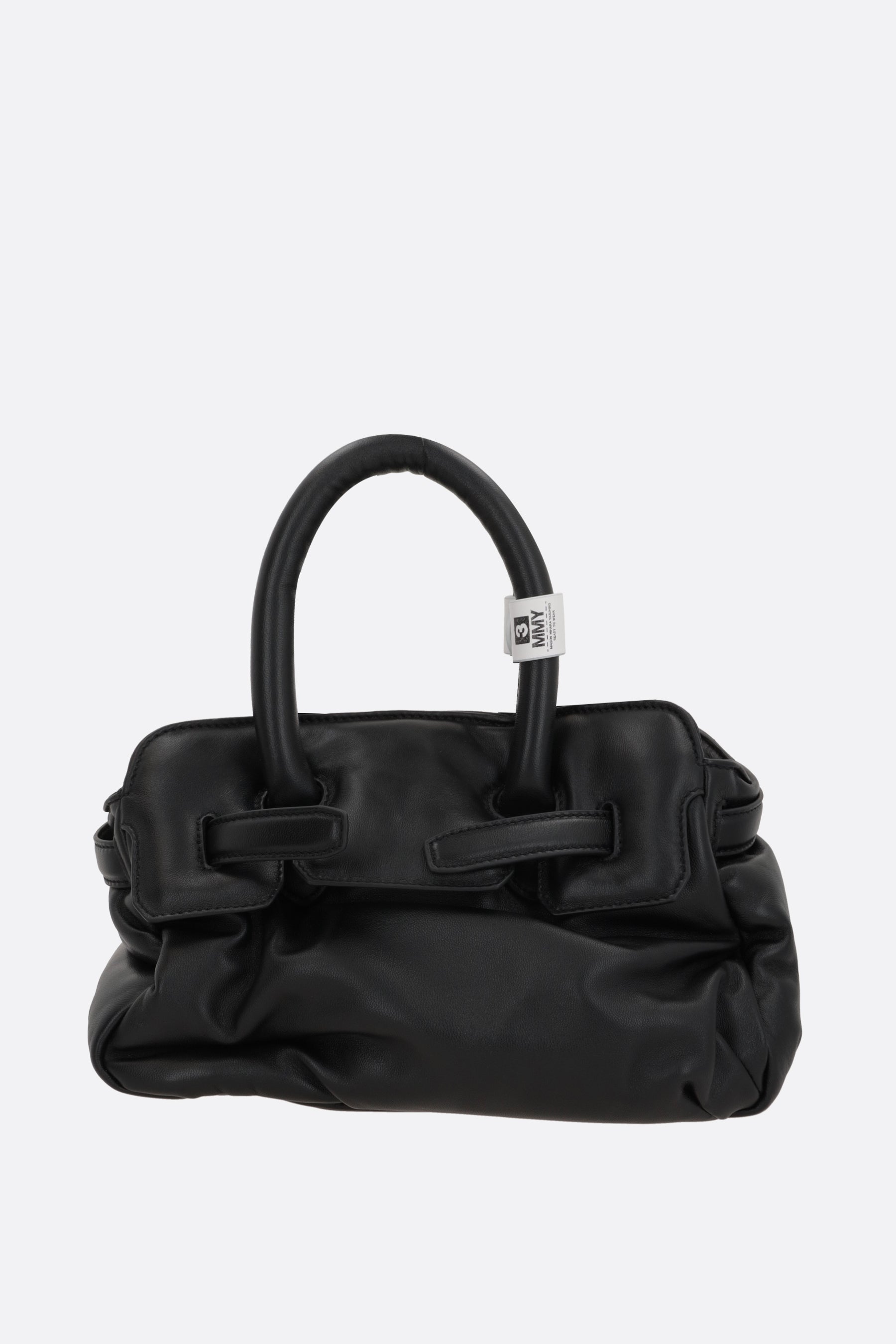 Puker / Puffer padded nappa handbag