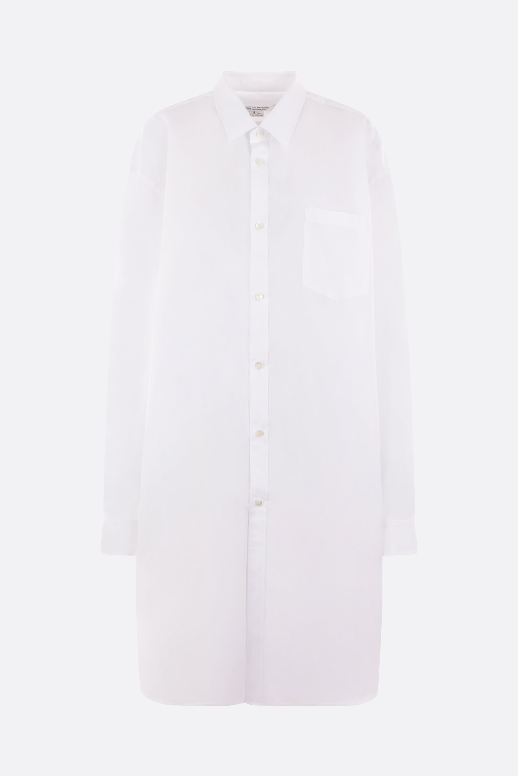 poplin oversized shirt