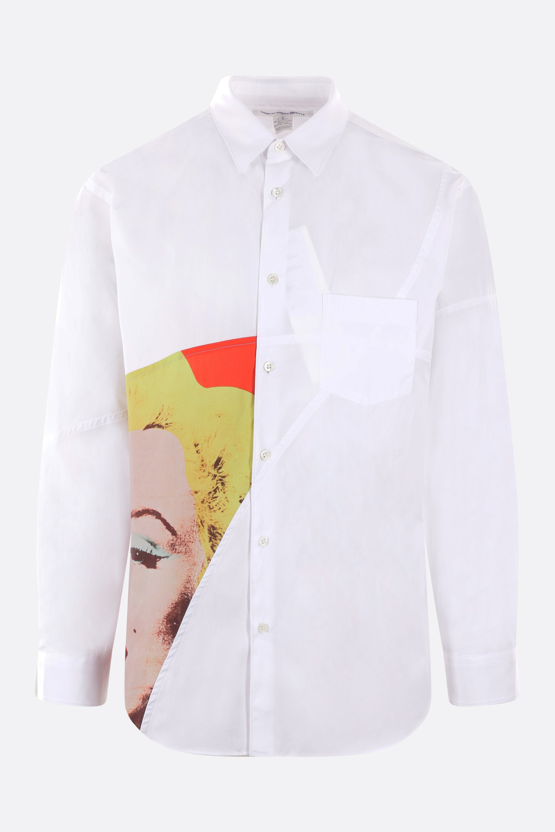 Andy Warhol - Marilyn Monroe printed poplin shirt