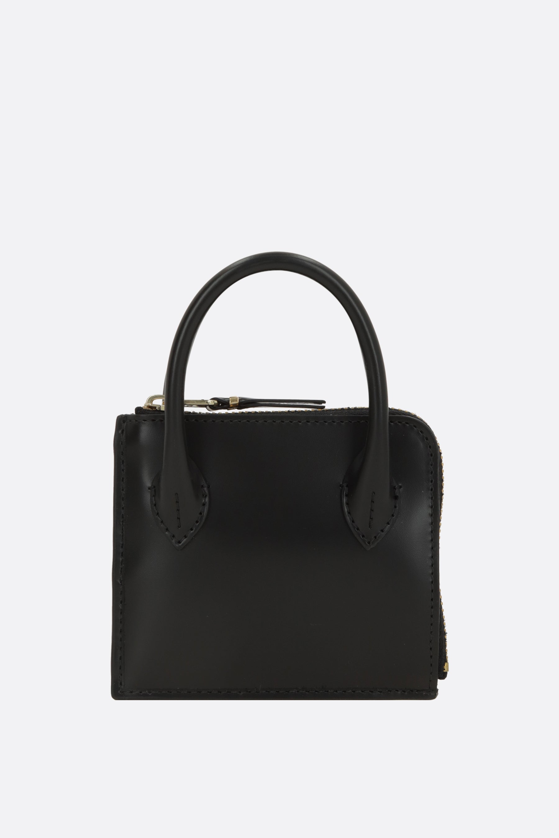 portafogli half-zip in pelle liscia - Handles Line