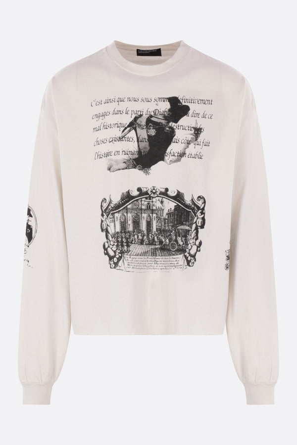 Napoleon long-sleeve t-shirt in cotton