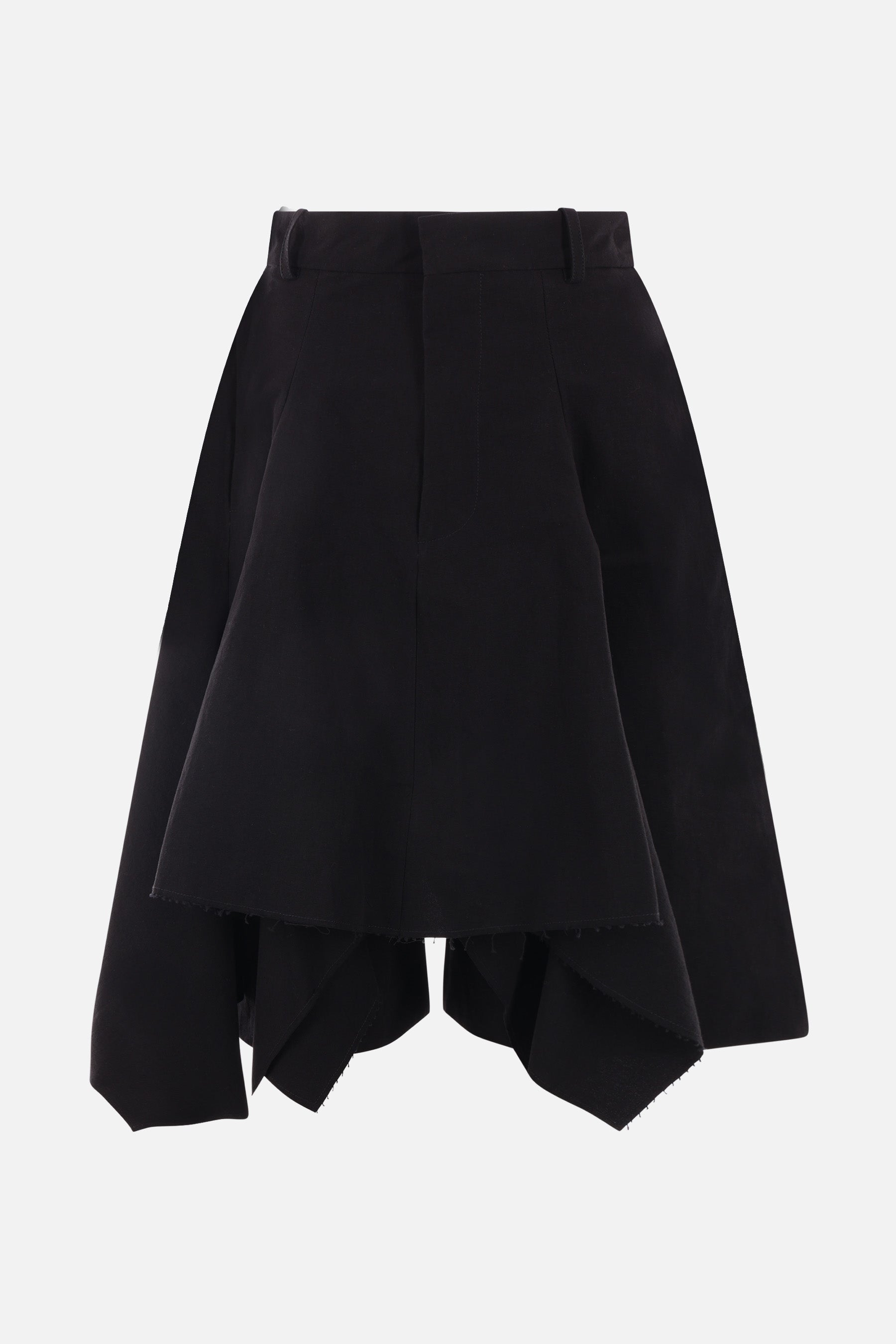 Nave technical cotton short pants / skirt