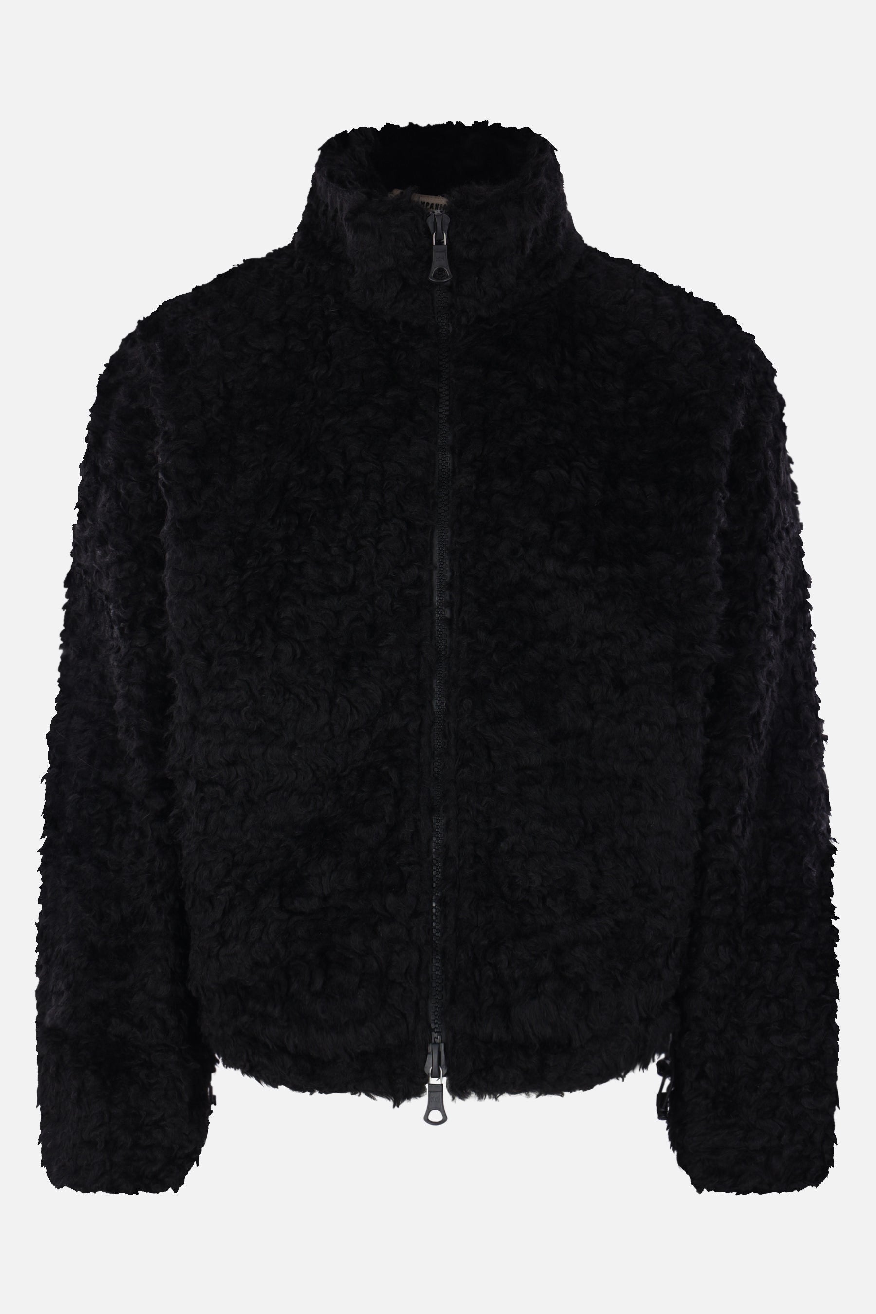 full-zip jacket in shearling