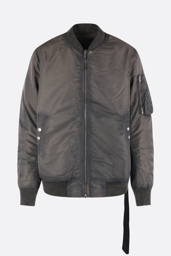 Classic Flight padded bomber jacket in nylon