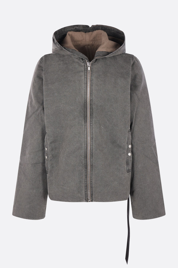 Gimp full-zip jacket in denim