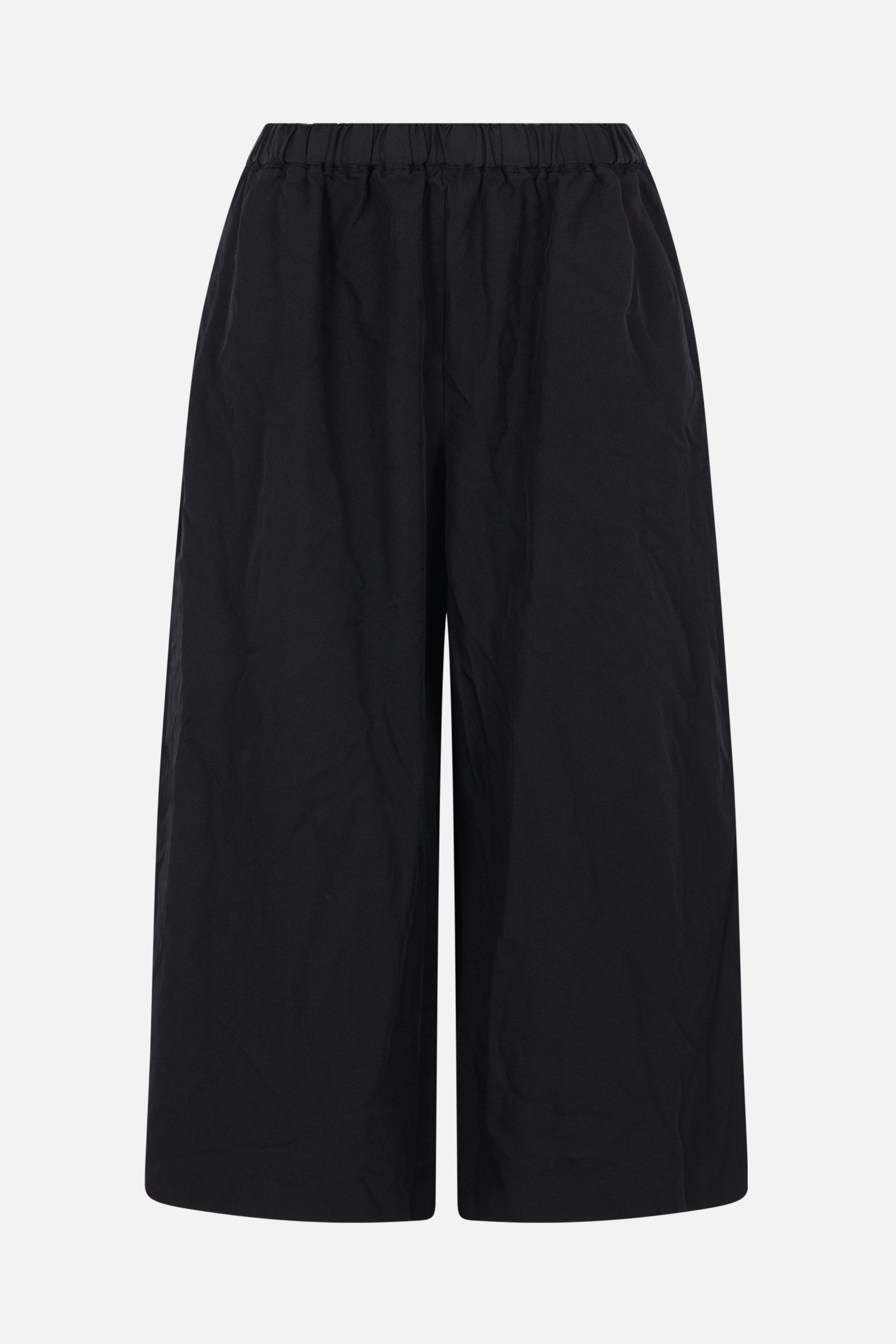 twill culotte trousers