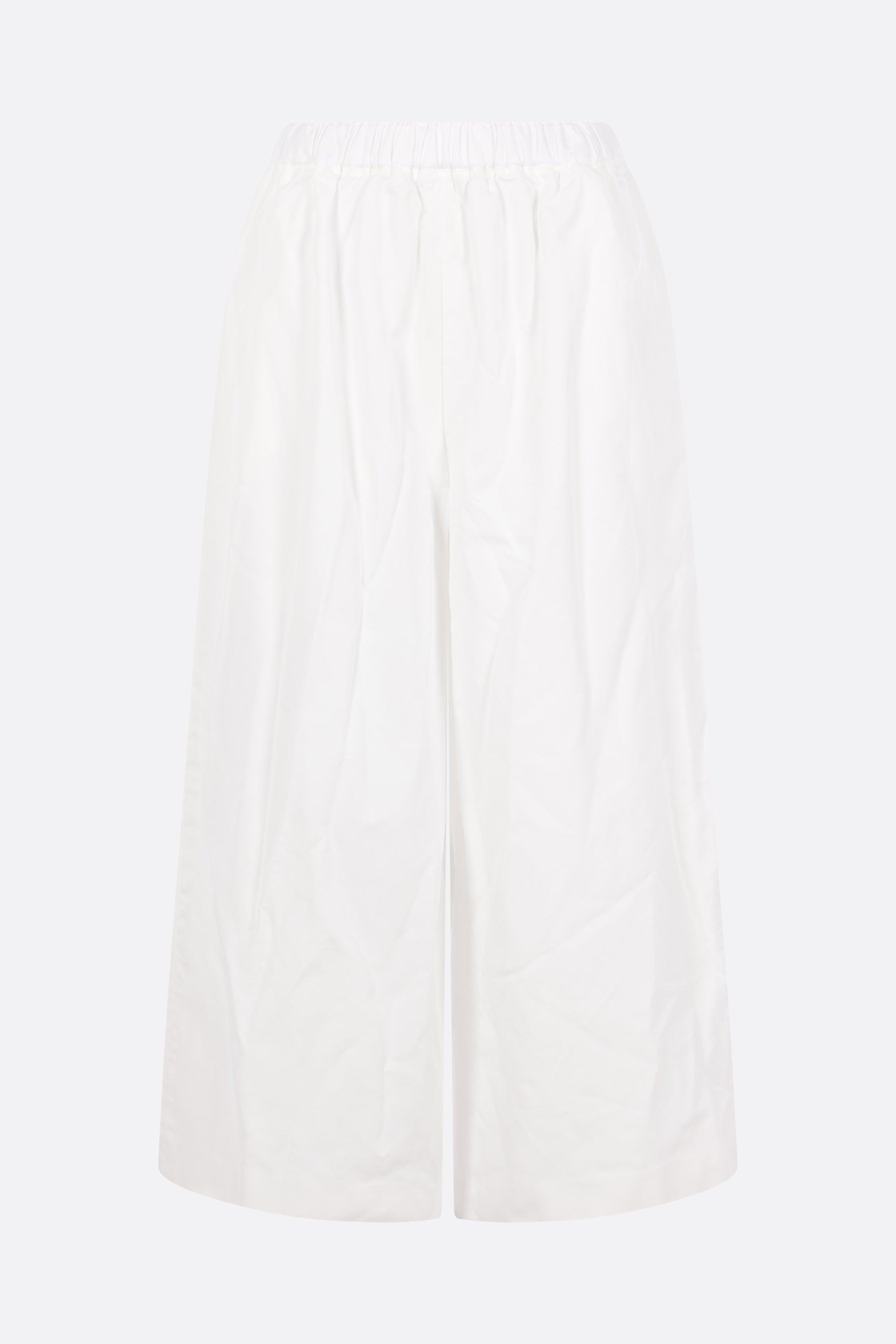 twill culotte trousers