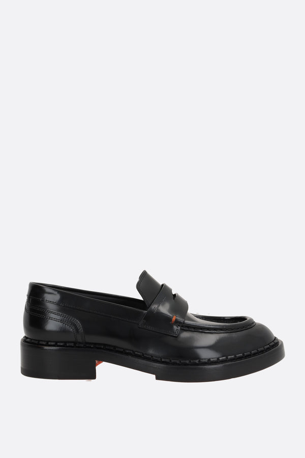 Flat Shoes Loafer Santoni Santoni Tassel-embellished Flat Loafers