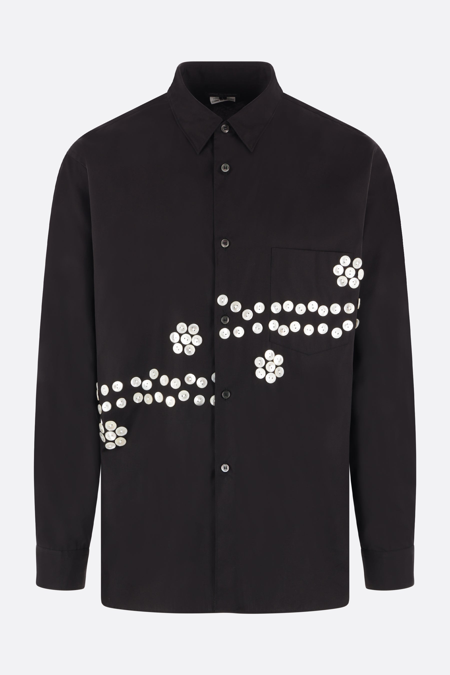 poplin shirt with buttons