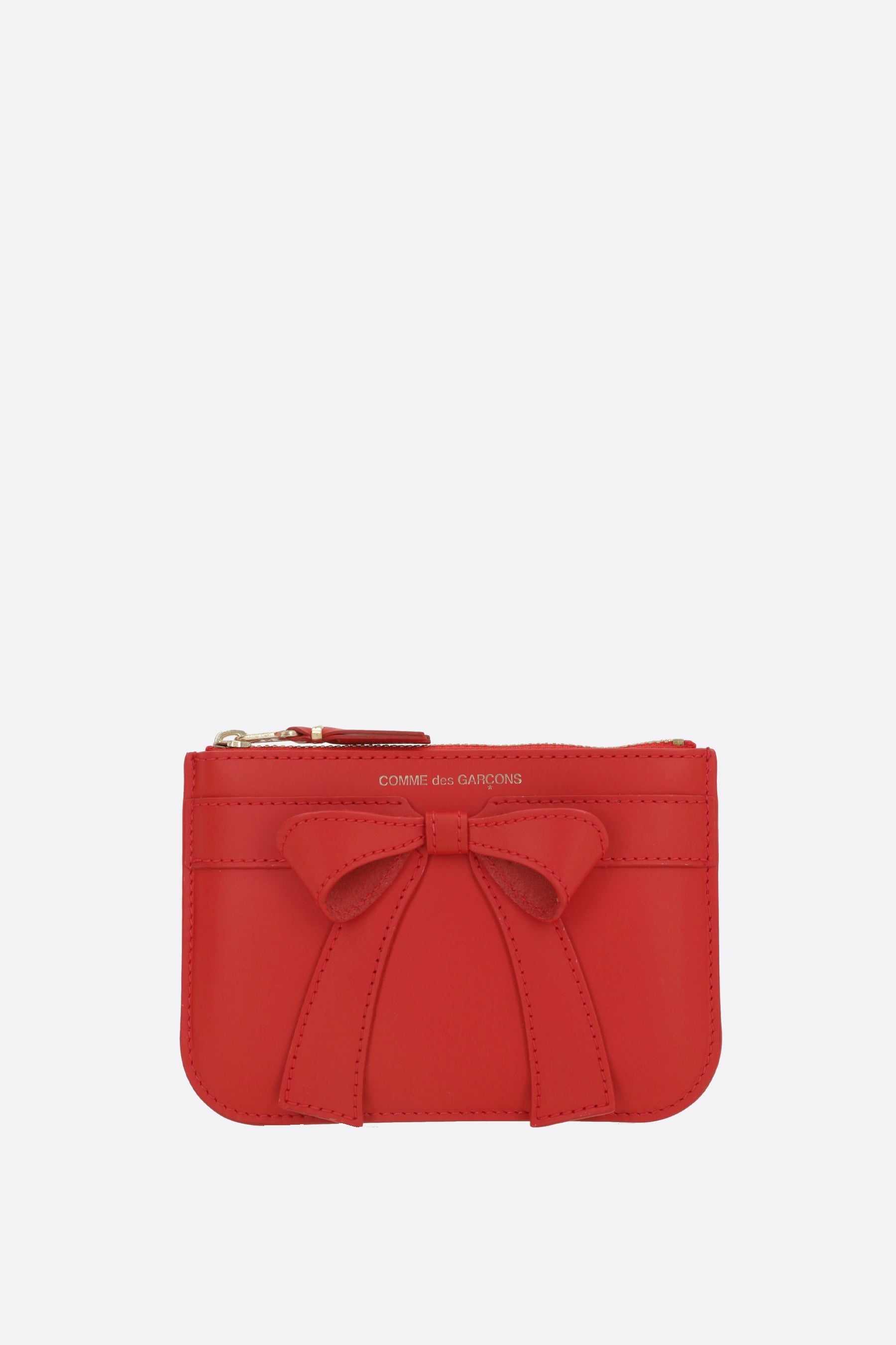 busta small in pelle liscia - Bow Line