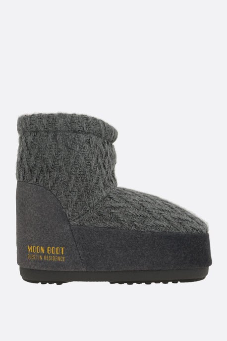 MB x GIR Icon ankle boots in knit