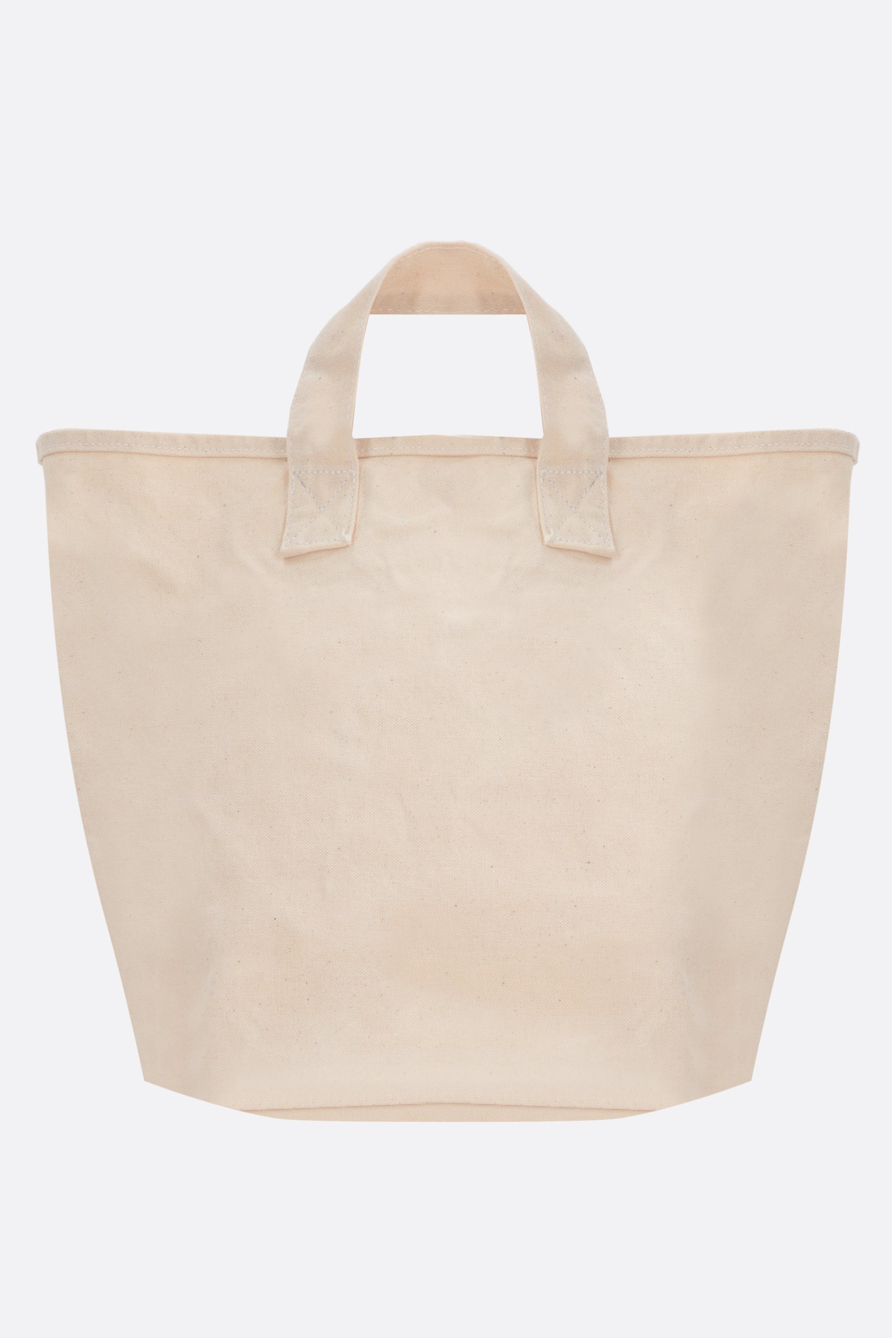 borsa a mano in canvas crinkled