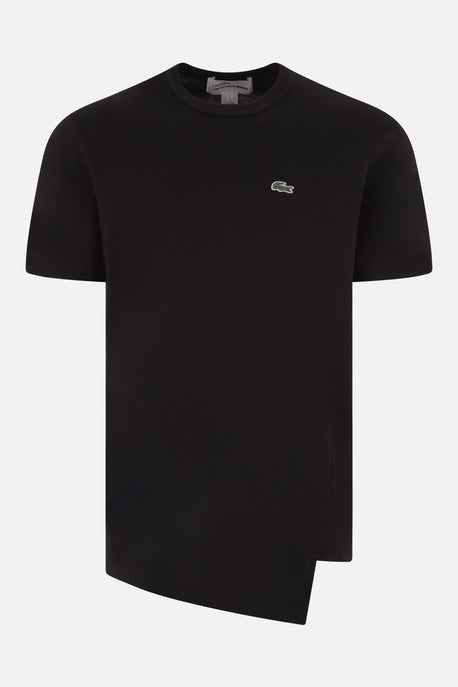 cotton t-shirt with logo patch
