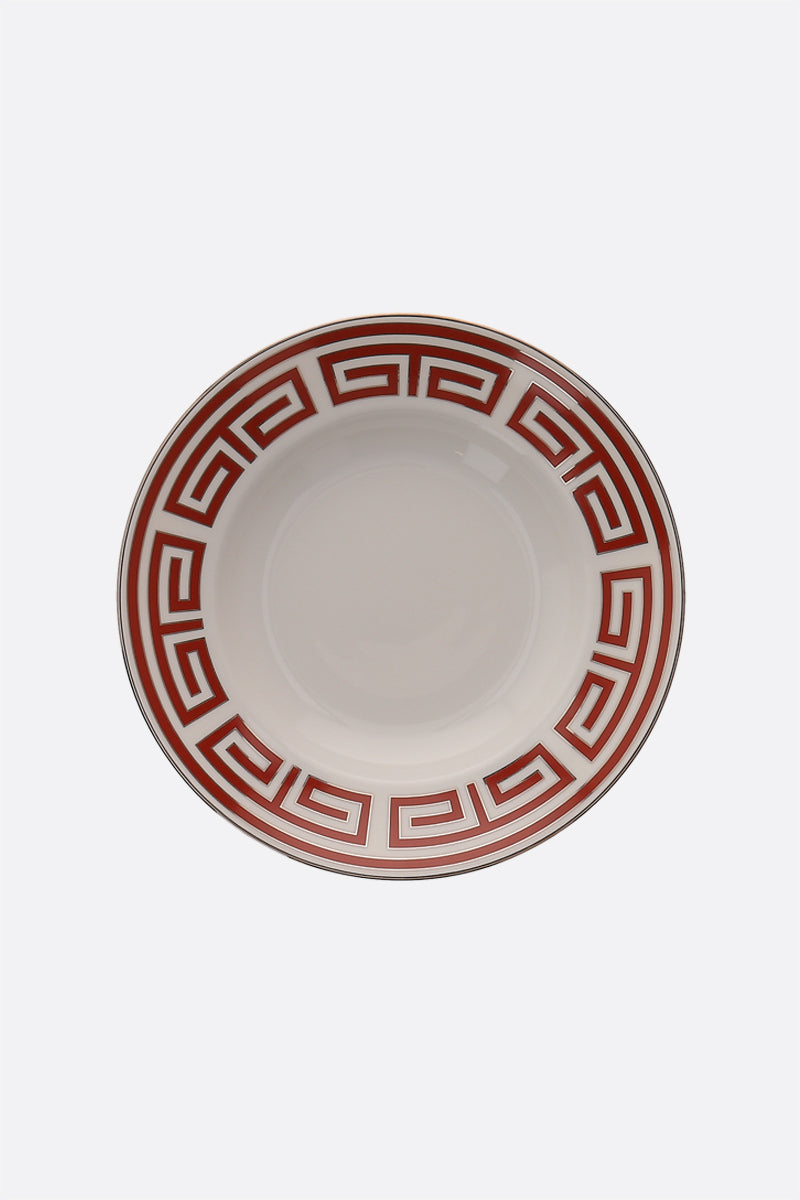 Labirinto porcelain soup plate