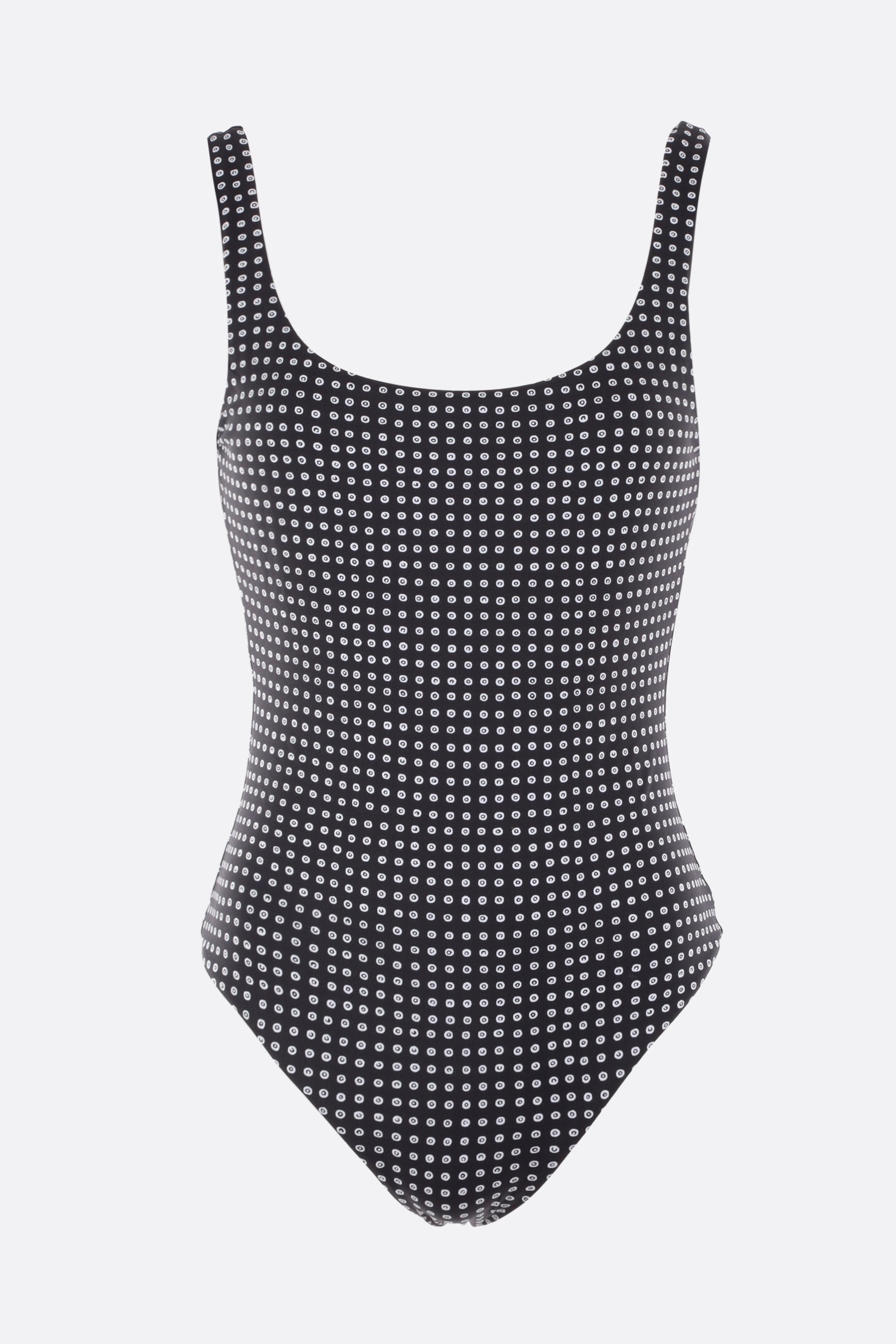 Risa logo printed lycra one-piece swimsuit