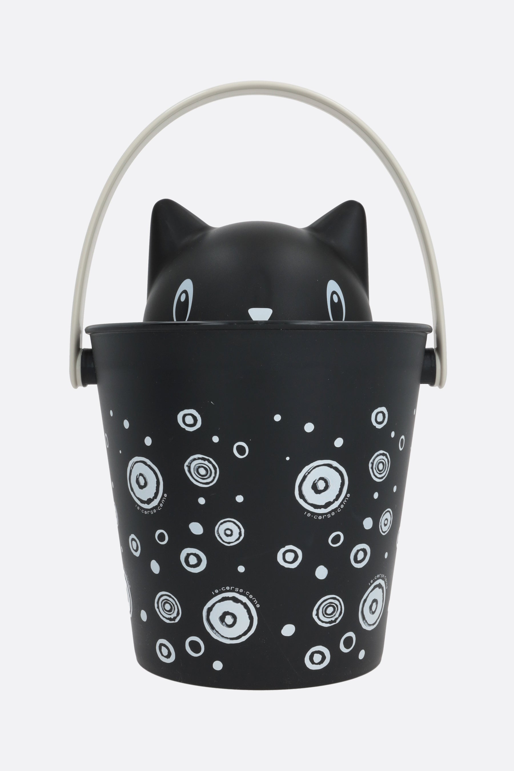 Crick recycled plastic dry cat food container