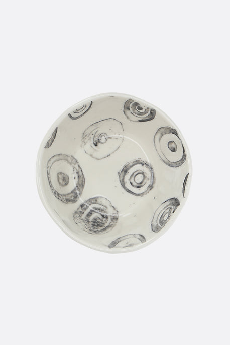 signature circles porcelain small bowl