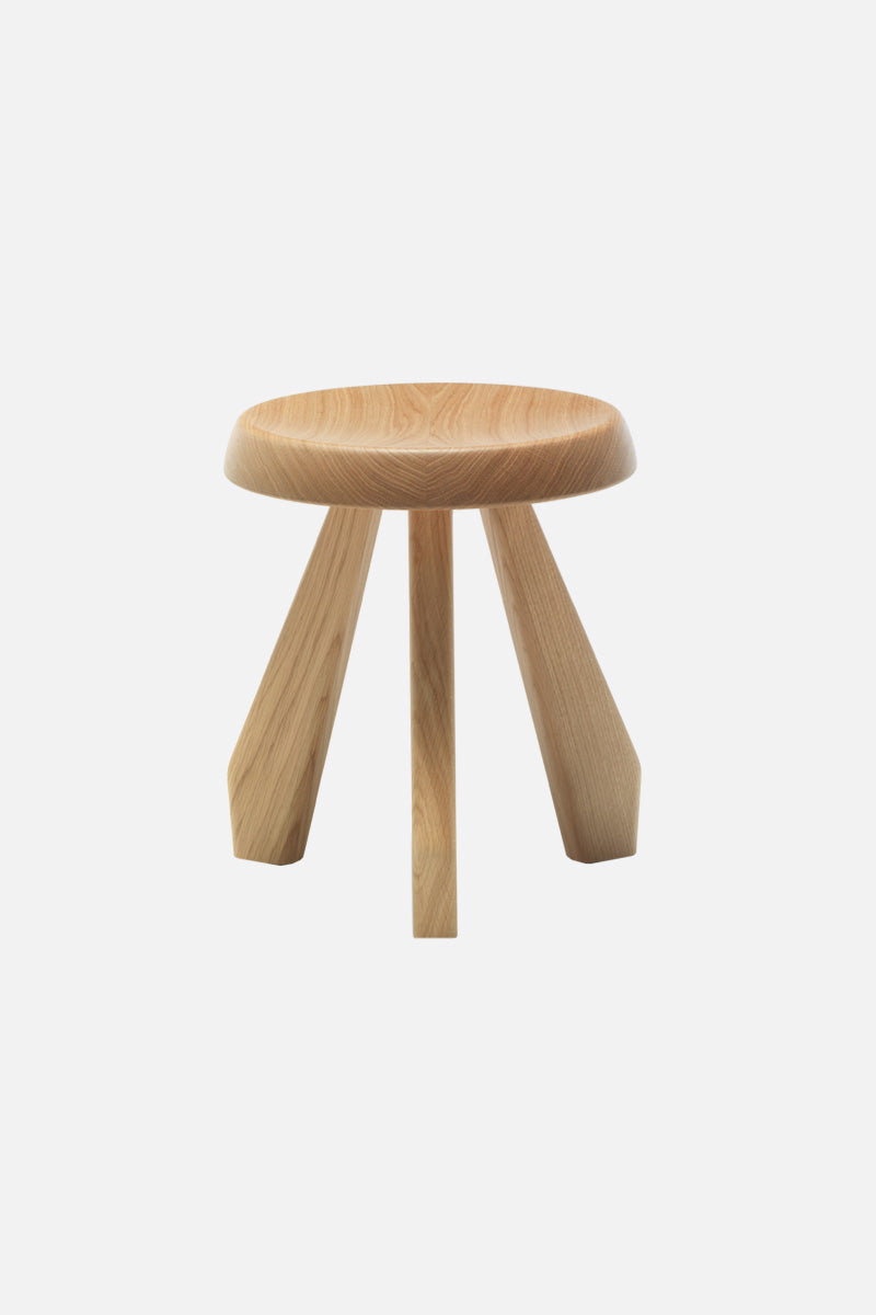 Tabouret Méribel solid wood stool