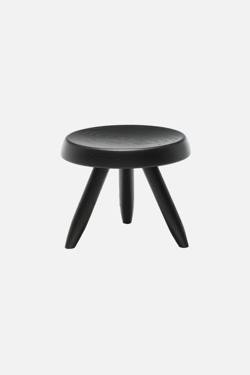 Tabouret Berger lacquered solid wood stool