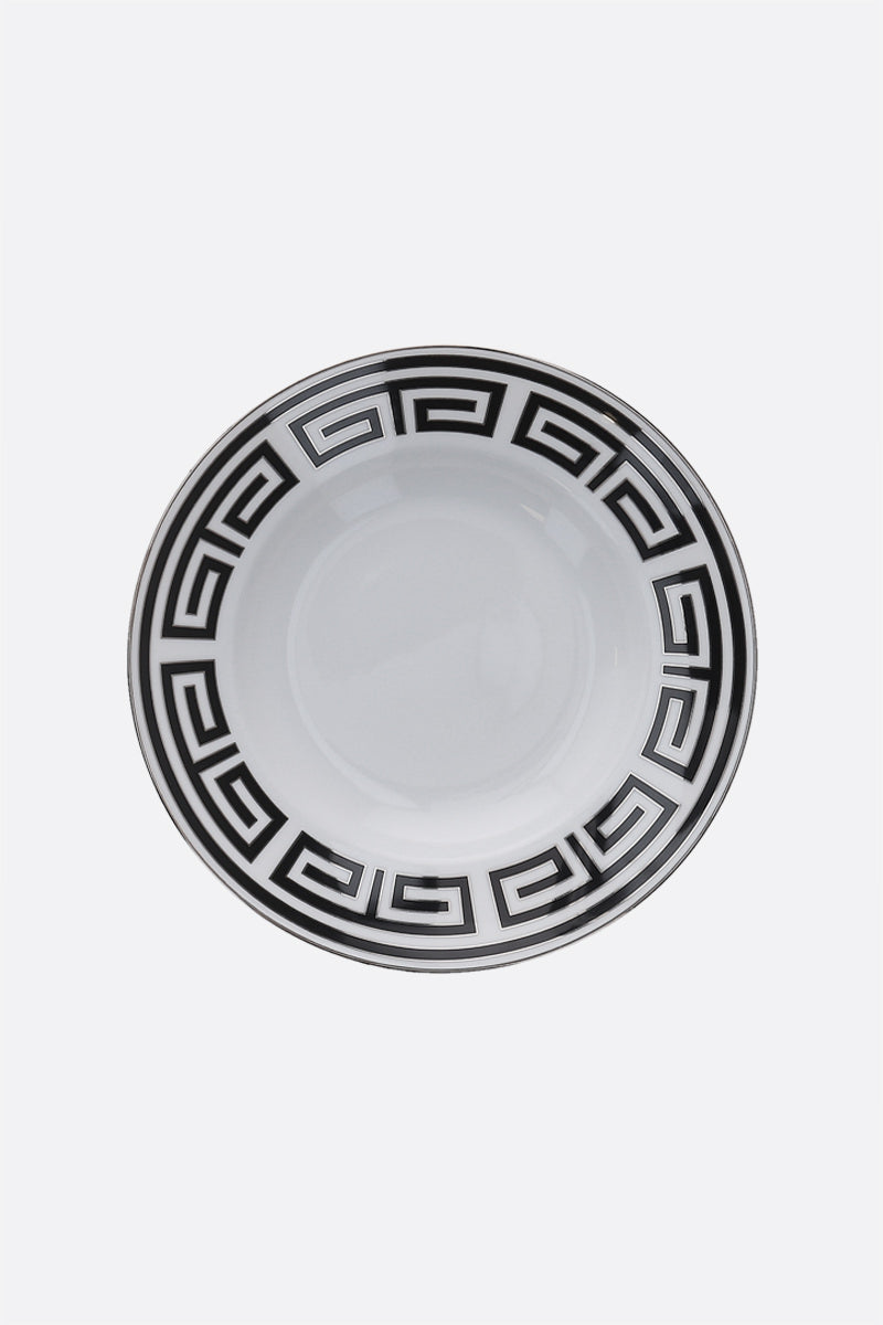 Labirinto porcelain soup plate