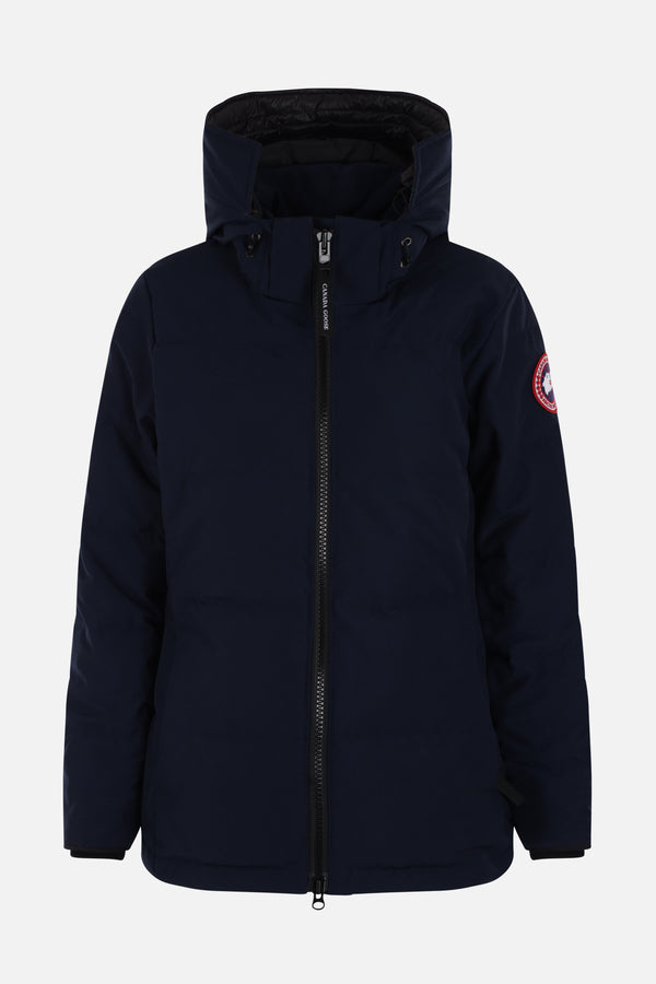 Chelsea cotton blend down-padded parka