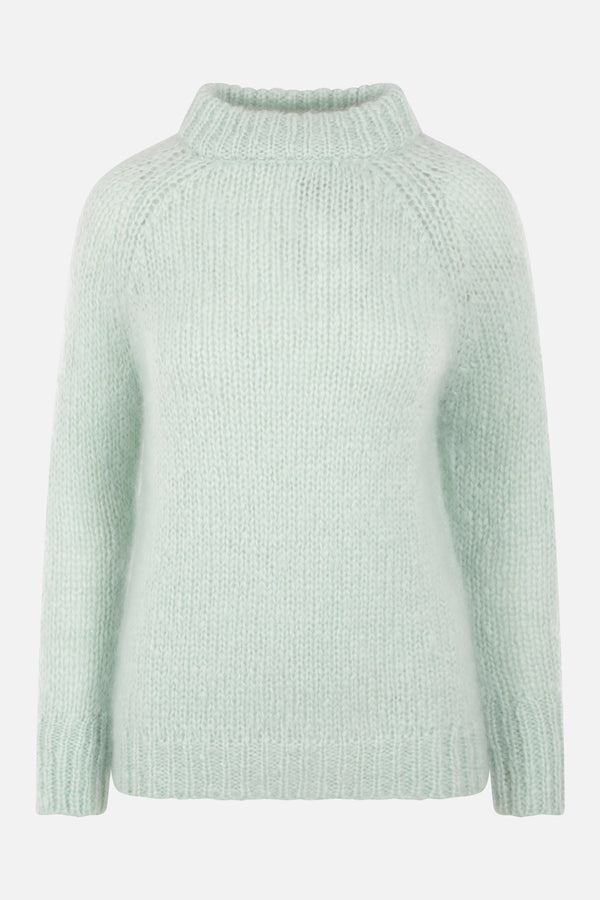 Indira mohair and wool pullover