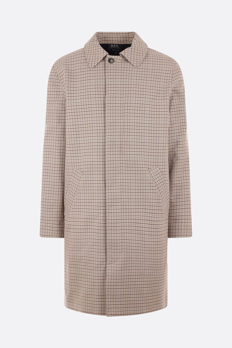 Mac Phil Rallonge single-breasted cotton coat