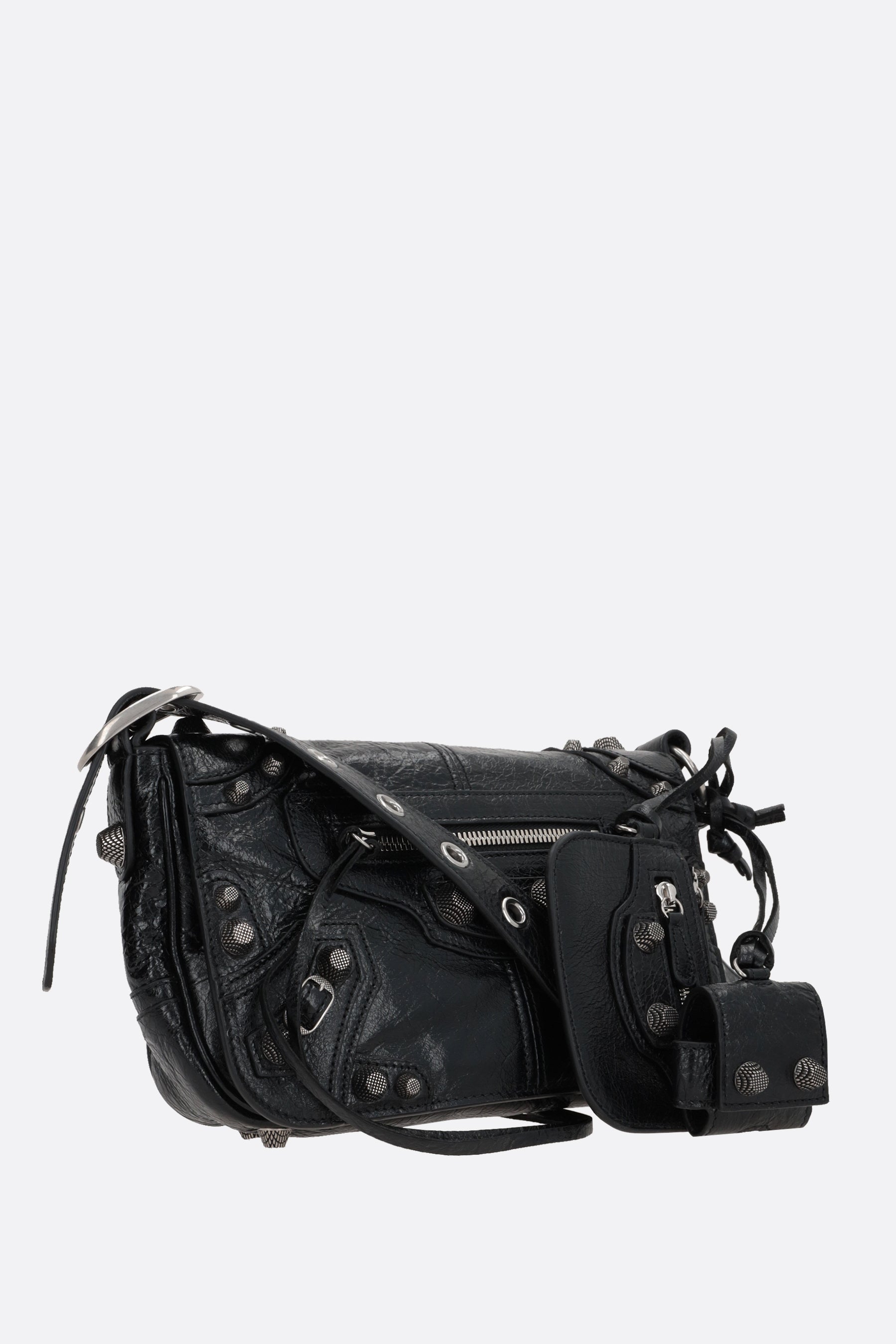 Balenciaga Crossbody Metallic 'Everyday' XS Bucket Bag W/Strap