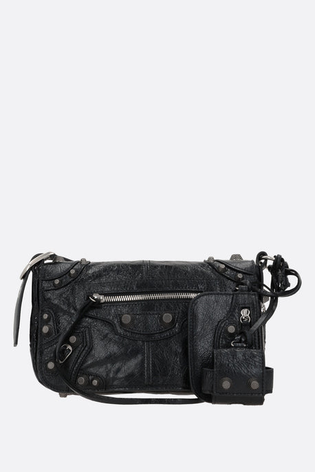 Le Cacole XS crossbody bag in Arena leather