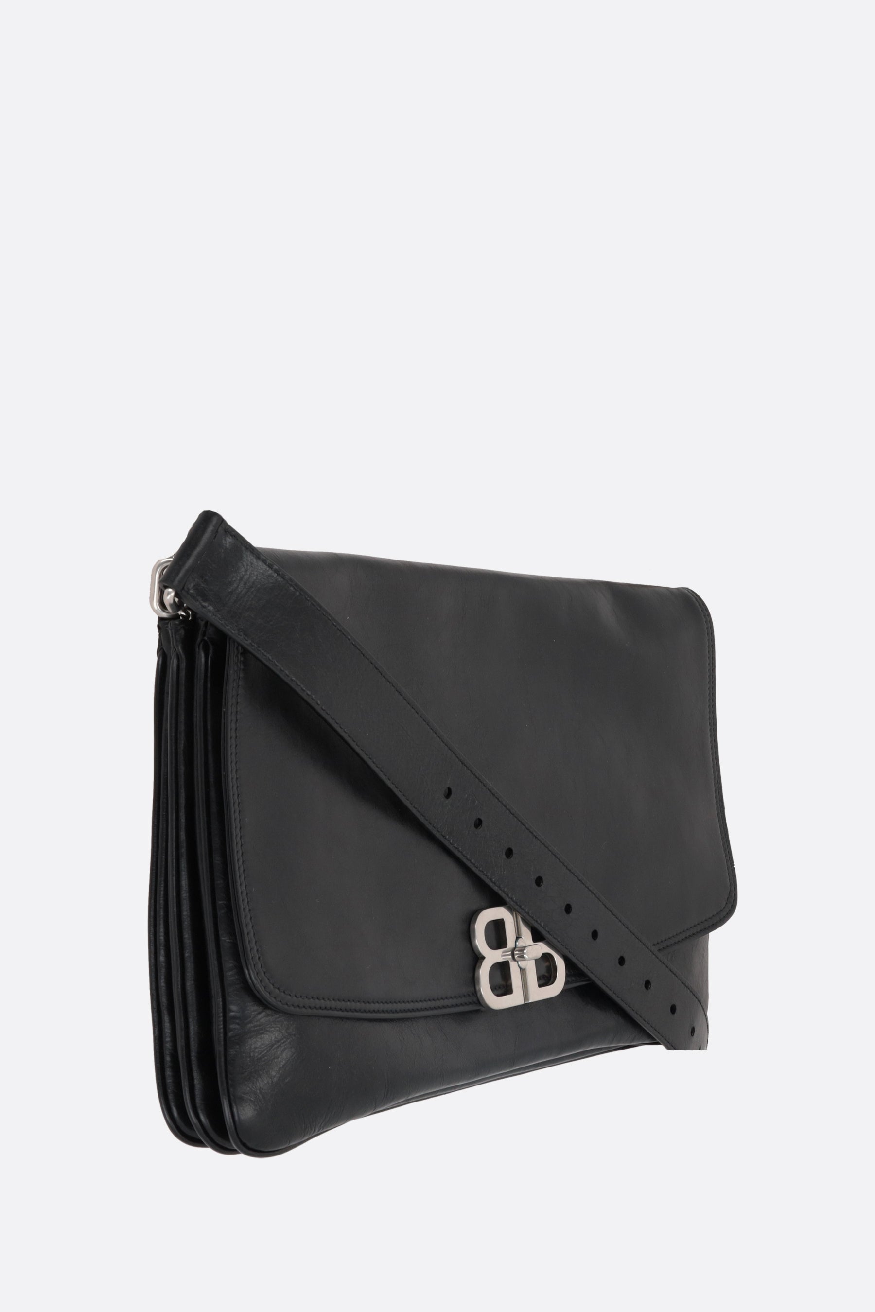 Balenciaga Flap Bag in Peach Leather