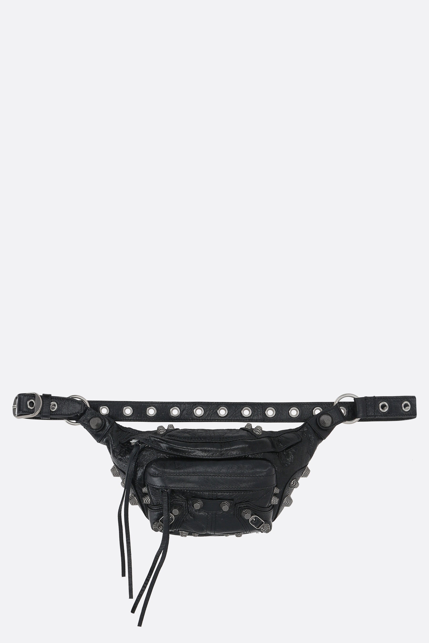 Le Cagole small belt bag in Arena leather