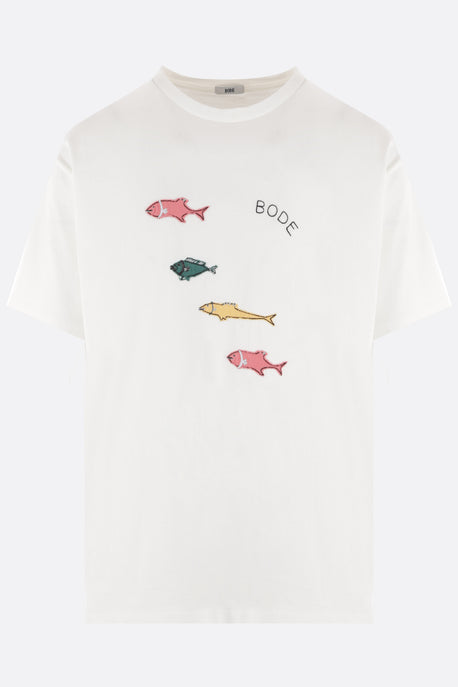 Fish cotton t-shirt