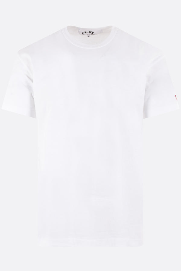 logo patch cotton t-shirt