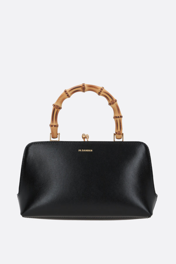 Goji Bamboo mini shiny leather handbag – 10corsocomo